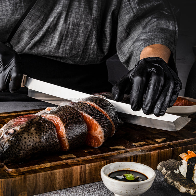Japanische Lachs- und Sashimi-Messer