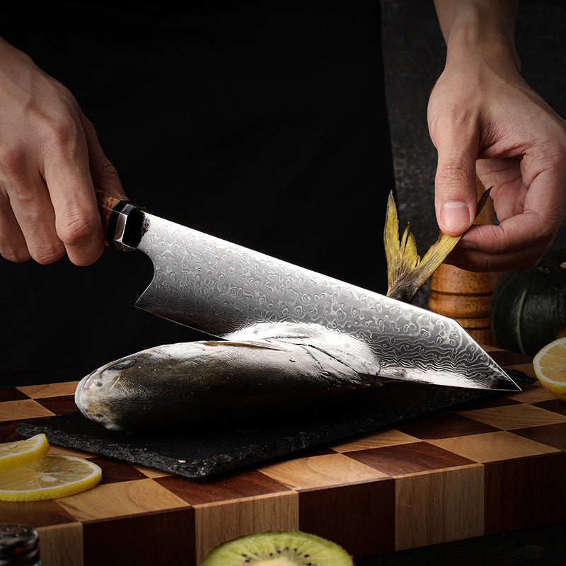 Damastmesser Kiritsuke