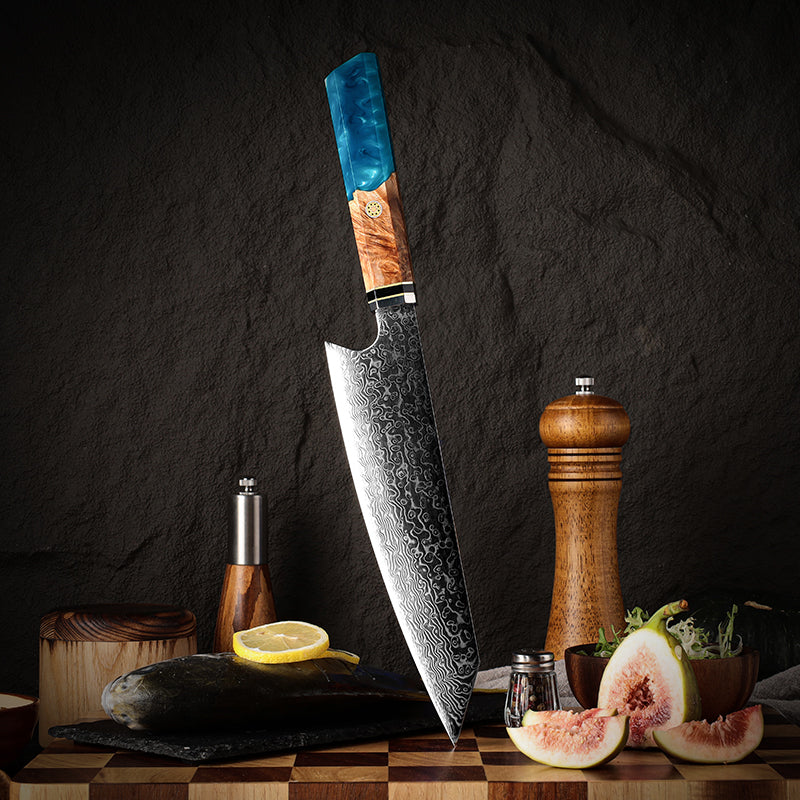 Damastmesser Kiritsuke