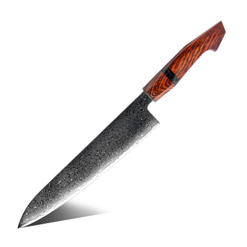 Damastmesser Sandelholz (23cm Klinge)